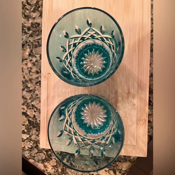 RARE Vintage Lismore Waterford Double Old Fashioned Rock Glass (Set of 2) - Picture 3 of 4